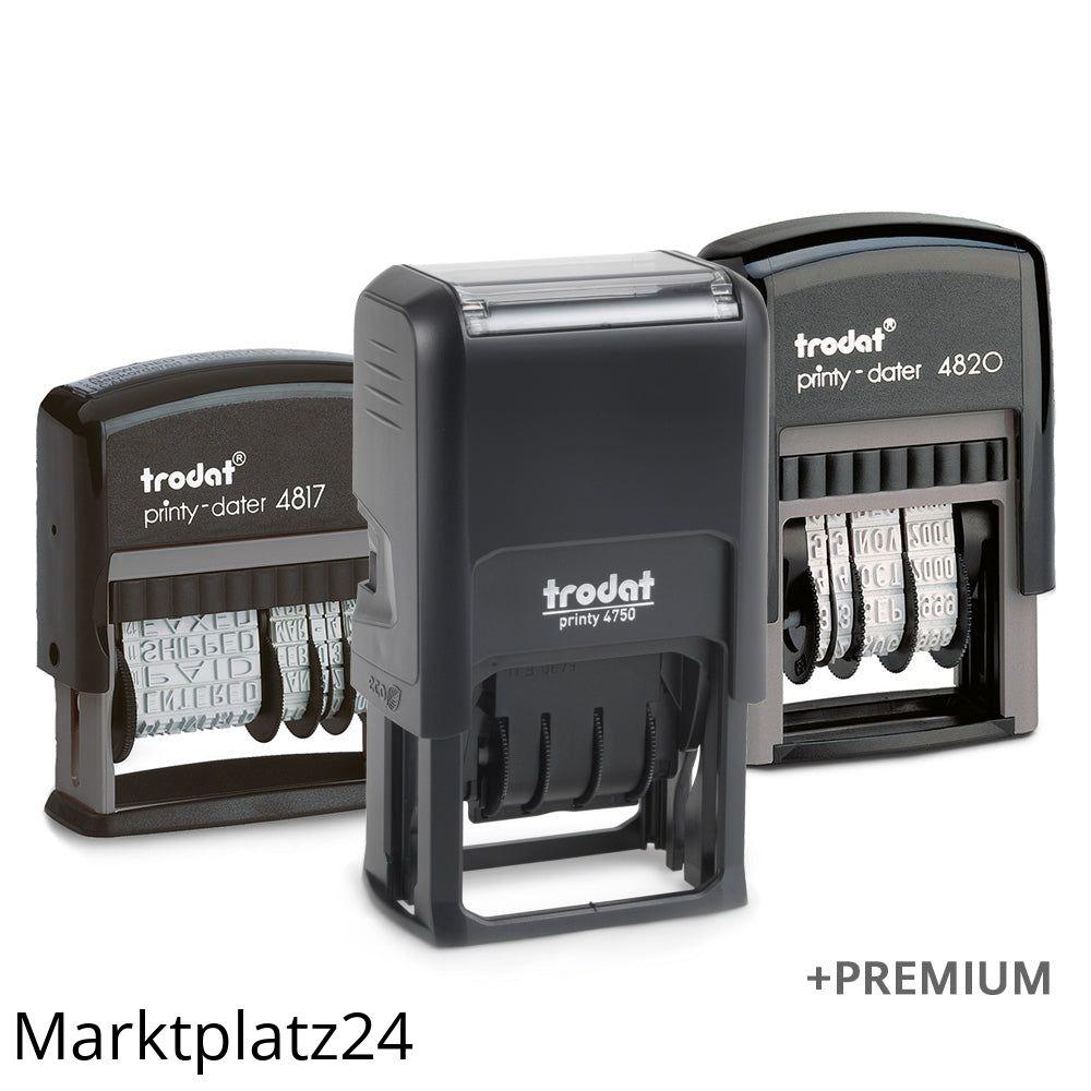 TRODAT PRINTY 4750/L D-STEMPEL BEZAHLT