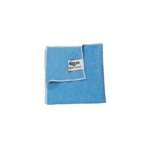 Blaues Mikrofasertuch SmartColor™ MicroWipe 200, 40 x 40 cm, für schonende Reinigung.