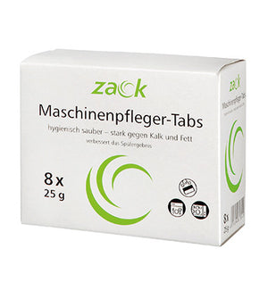 Zack Maschinenpfleger Tabs Geschirrspüler Reinigungstabs 8 Stück
